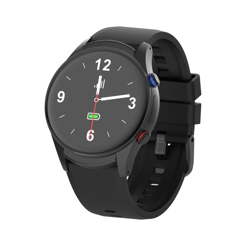 Fall Detection Watch - L08P Smartwatch für Senioren, unterstützt 4G-SIM-Karte,