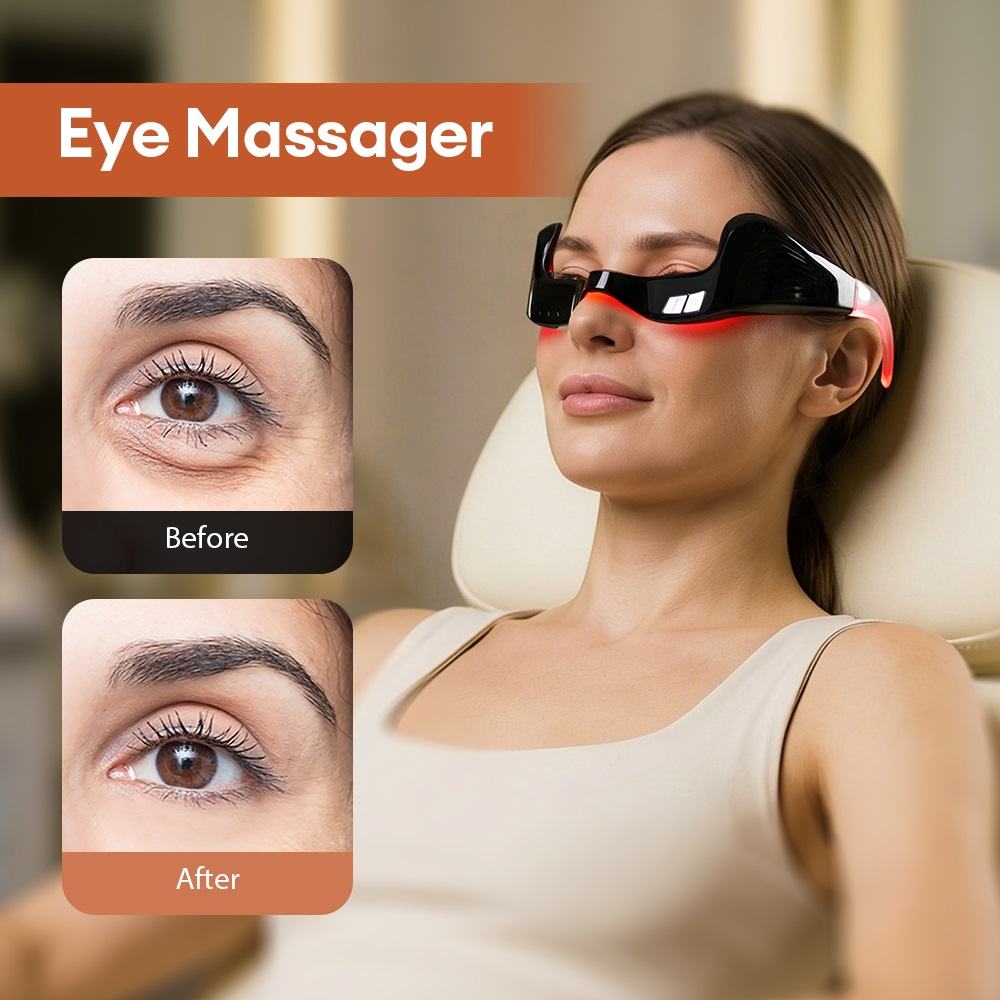 Elektrisches Augenmassagegerät – Light Therapy Glasses Bewertung und Preis